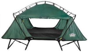 Double Tent Cot Camping Bed Kamp Rite Sleeping Folding Person Hiking 2 Portable