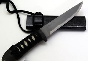 Takeshi Saji Kageboushi 135mm Blade Japanese Ninja Outdoor Camping Knife c52