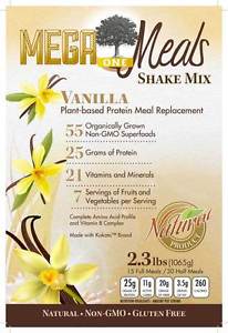 Legacy Food Storage Vanilla MegaOne Meals – 15 Meals – 6 pack
