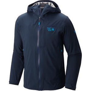 Mountain Hardwear Stretch Ozonic Mens Jacket Coat - Navy All Sizes