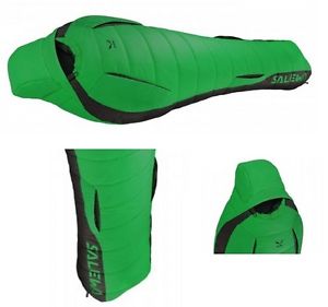 SALEWA PHANTOM -1 SAC DE COUCHAGE DE DUVET EUCALYPTUS - 215 x 78 x 52 CM - NEUF