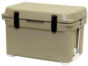 Engel Deep Blue 25Qt 25 Quart Tan DeepBlue Cooler Ice Chest - ENG25T
