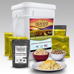 Emergency Survival Protein Food Bucket