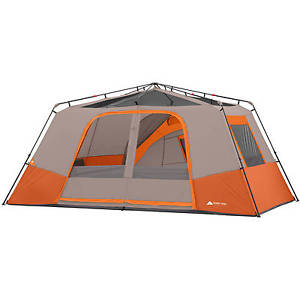 11 Person 3 Room Instant Unique Cabin Tent Outdoor Family Camping Living New