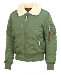 Alpha Industrie Homme Veste bomber Injecteur III Sage Vert