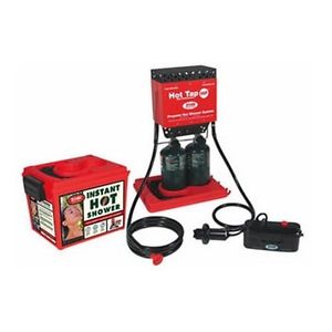 Hot Tap w-Piezo Ignition - Double -  Personal Care Showers and Accessories