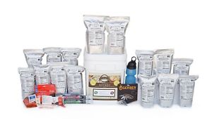 1 Week Emergency Supply Kit 4 Person Grab and Go Bucket