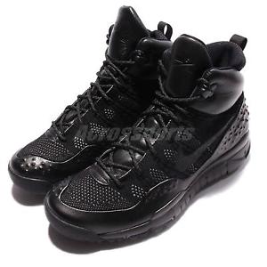 Nike Lupinek Flyknit Triple Black Men Sneakerboot Outdoors Shoes 862505-002