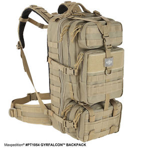 Maxpedition Gyrfalcon Backpack Black Khaki