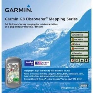 Garmin GB Discoverer 2010 National Forest Topographical Map microSD Card. Free S
