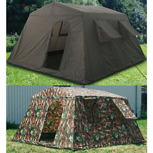 Esercito Tenda di squadra BW milizia federale GroßZelt USA 6 Persone gruppo