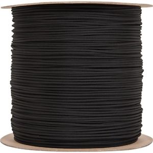 Liberty Mountain 447443 910m Para Cord - Black. Free Shipping