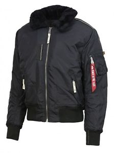 Alpha Industrie Homme Veste bomber Injecteur III Noir