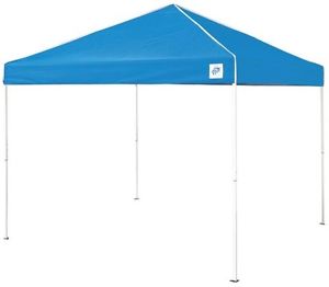 E-Z UP Envoy 10 ft. x 10 ft. Blue Straight Leg Instant Shelter