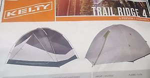 Kelty Trail Ridge 4 Person Camping Tent  3 Season w Footprint  - NEW