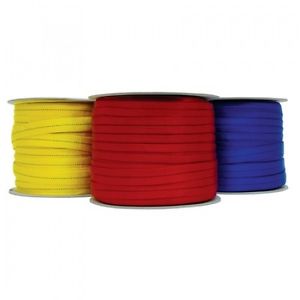 Liberty Mountain 438014 2.5cm . x 90m Yellow Tube Web. Free Delivery