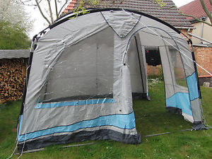 Reisemobil Kastenwagen Busvorzelt Herzog Globus Tunnelzelt Vorzelt freistehend