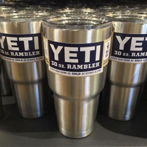 25PCS Yeti Rambler 30oz 304 Stainless Steel Insulated Thermos Tumbler Cup