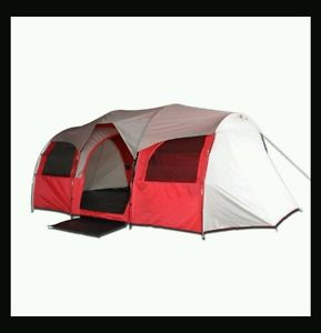 10Person Red orBlue Camping Tent BARTON Outdoors Sporting Goods Water Resistant