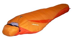 High Peak USA Alpinizmo Latitude 20 Sleeping Bag, Orange. Brand New
