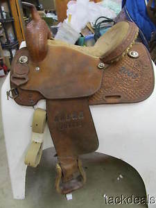 Todd Slone 14" Wide BH Tree Barrel Saddle Used Good Condition