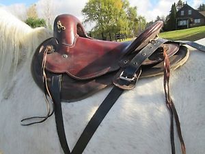 Orthoflex Vintage Caliente Saddle made by Len Brown - Ladies or Youth