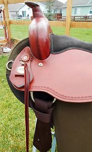 15" Fabtron Western Saddle - LIGHT WEIGHT