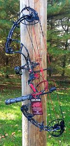 2016 PSE ARCHERY INERTIA Compound Bow Right Hand Custom Package! SkullWorks 2