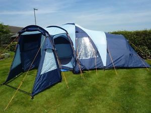 VANGO DIABLO 600 6 MAN/PERSON TENT-FULLY SEWN IN GROUNDSHEET