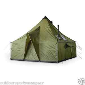 4 Season Outfitter Tent Family Cabin Spike Base Camp Hunting Horse Pack Shelter