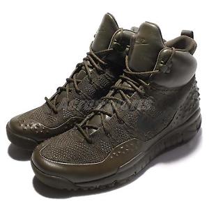 Nike Lupinek Flyknit Cargo Khaki Men Sneakerboots Outdoors Shoes 862505-300