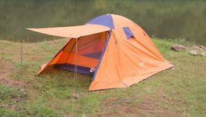 Orange 4 Persons Waterproof Outdoors Sandy Beach Leisure Camping/Hiking Tent #
