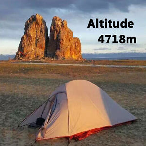 Waterproof Tent UV Resistant for 3 Person for Climbing Hiking Camping Winter