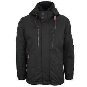 Camel active Veste D'hiver Pour Hommes noir Résistant Aux Intempéries 4824