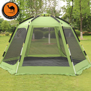 Automatic Tent 5-8 Person Double Layer Family Outdoor Camping Hiking Travel Tent