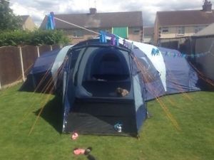 Vango Diablo 900  HUGE 9-12 Man/Berth/Person Tent 3 Rooms + Footprint VGC