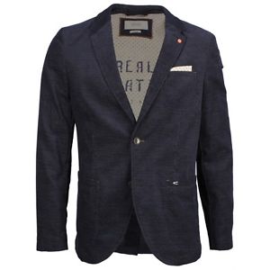 Camel active Hommes Loisirs Veste de costume ajusté marine Bleu moucheté 4895