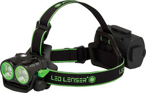 Ledlenser - Kopflampe XEO 19R grün - Softcase
