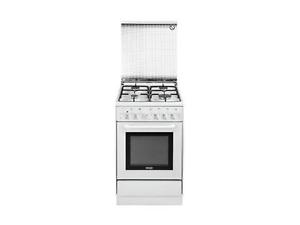 Cucina a gas De Longhi DEMW564 50X60 4F/Gas F.Multifunzione CL.A bianco [DEMW564