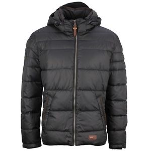 Camel active Veste D'hiver Pour Hommes matelassée noir matelassé 4X23 420210 09