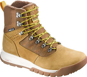 Salomon Utility Pro TS CSWP Schuhe Winterschuhe Herren Camel 44 2/3