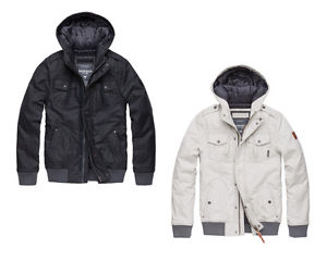 CORDON SPORT BERLIN Hommes Veste D'hiver TOREY Transition Capuche noir NEUF