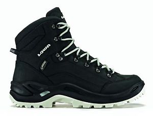 Lowa Renegade GTX Mid Damen-Wanderschuhe (schwarz/weiß)