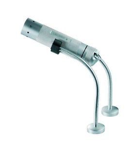 Led Lenser Torcia elettrica V² Lavoratori Friend argento Bianco Power 111,5 mm ø
