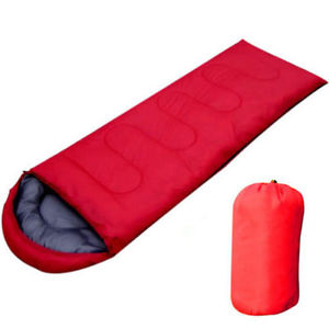 Hiking Suit Case Envelope Camping Sleeping Bags 3-4 SEASON  Adult Kids C15264_1