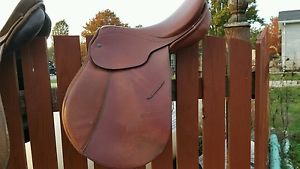 Stubben jump saddle Edelweiss, 16.5 excellent used ~