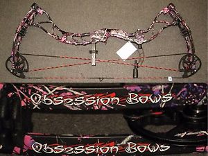 2016 HUNTRESS LX Ladies Hunting Bow 26" Right-Hand 40# to 50# New Demo