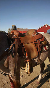 Martin 16 inch roping saddle