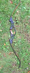 Hoyt Archery Gamemaster Recurve Bow II 58 Left Hand 40# Black