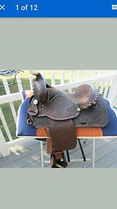Circle Y Vintage Equitation Saddle 15 inch